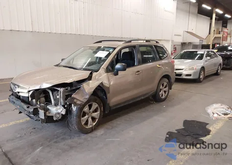 2015 Subaru Forester 2.5I из США, поврежденный, VIN JF2SJABC7FH466393